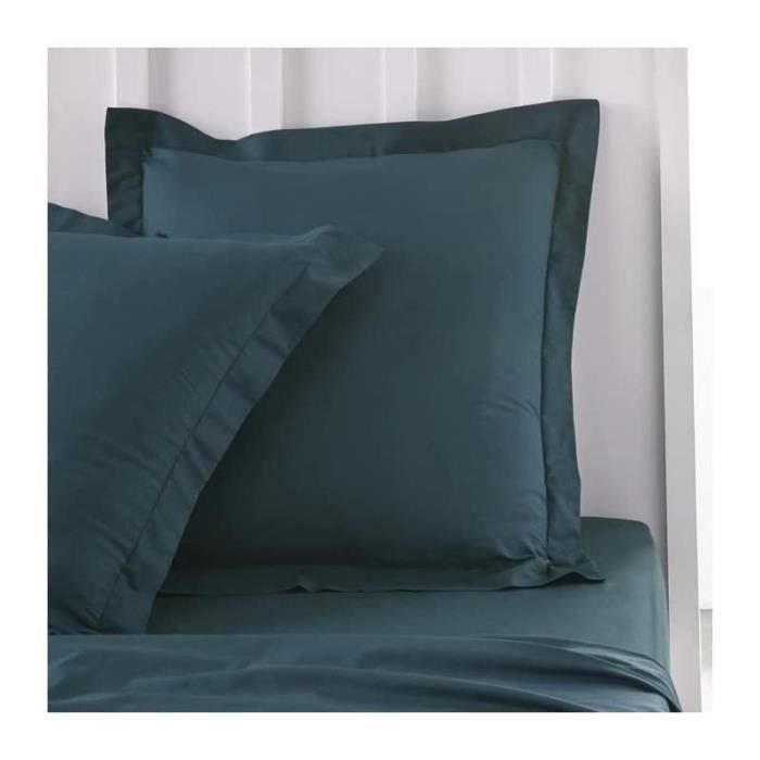Taie d'oreiller Maison Lefebvre TO 63x63 + Oxford 5 cm 100% coton 57 fils