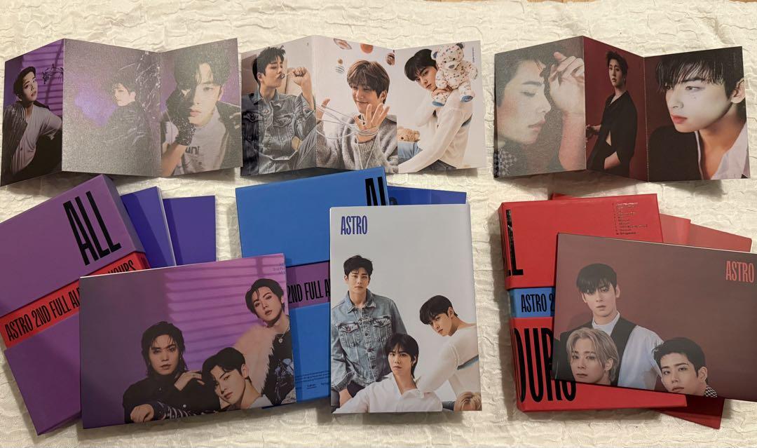 

[USED] ASTRO 2ND FULL ALBUM ALL 3 types