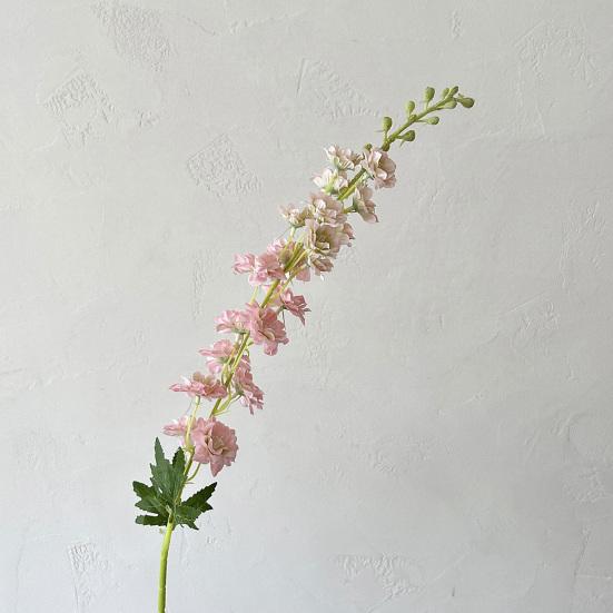 Larkspur Artificial Flowers Realistic Delphinium with Bendable Stems Rustic Floor Vase Decor for Home Wedding Decor Reusable Floral Arrangements