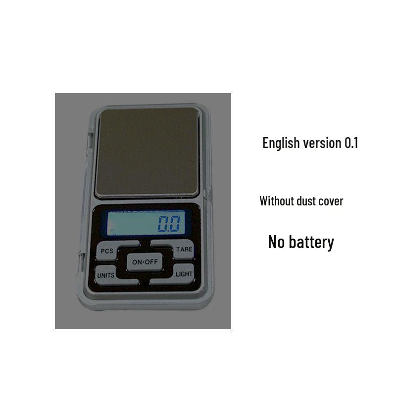 Precision Mini Jewelry & Pocket Scale 0.01g - Tea, Gold, Lipstick Measurements