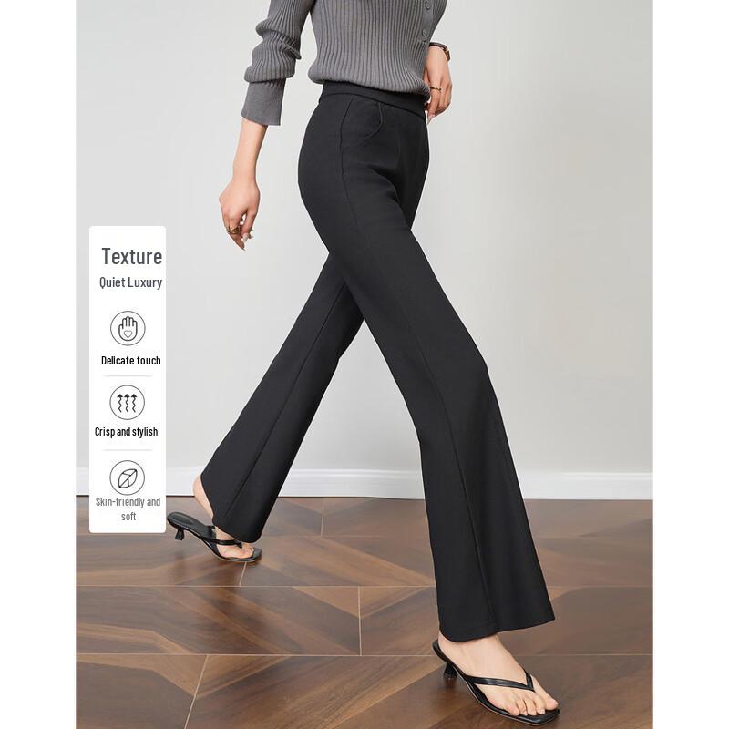 

Demana Women s Relaxed Fit Flared Trousers S