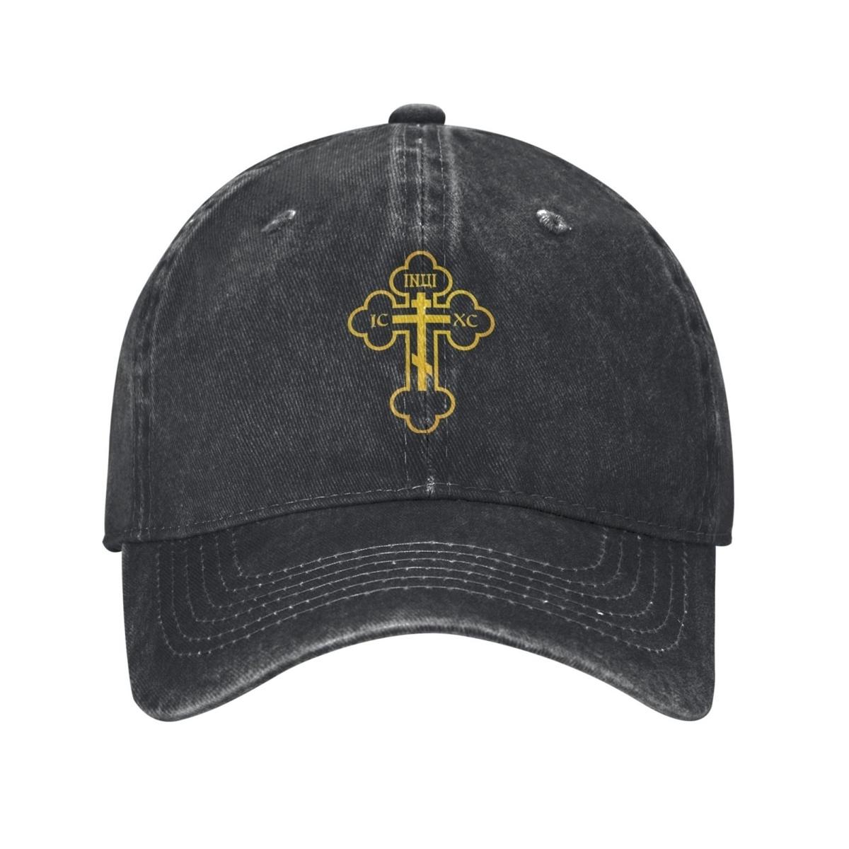 

IC XC НІКА Хрест Християнські Православні Шапки Осінь Зима Шапки-біні Мішкувата Кепка Унісекс В язана Шапка One Size