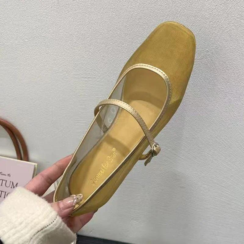 Flats Women Loafers Shoes Designer Casual Mesh Women's Sandals Summer 2025 Fashion Brand Sport Shoes New Cozy Sandalias De Muejr