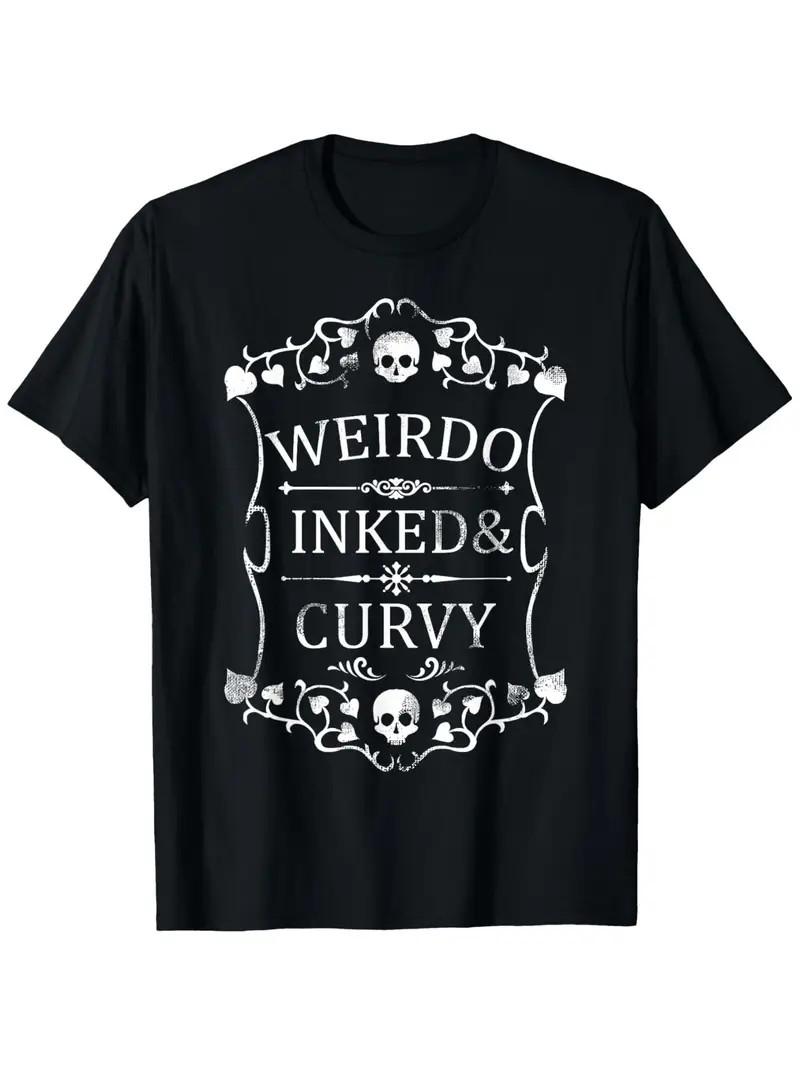 Vibrant Cotton Women s Gothic Graphic T-Shirt | Soft & Breathable, Relaxed Fit, XXXXL