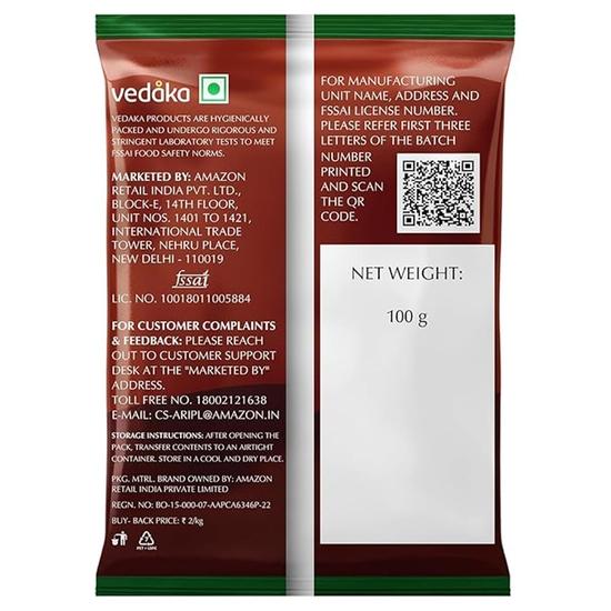 Vedaka Black Pepper Whole, 100g (Kali Mirch)