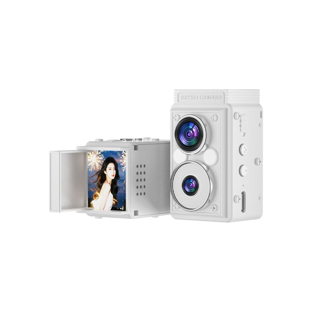 S11   Retro Dual Lens CCD Camera Portable TLR Camera Infrared Night   Digital Camera