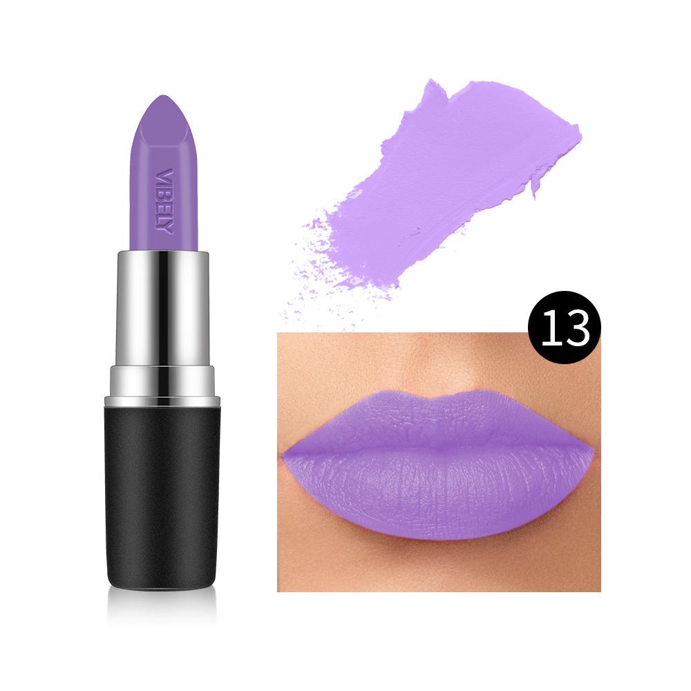VIBELY Clarinet Matte Bullet Matte Waterproof Non-stick Cup Lipstick