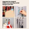New Heavy Duty Magnetic Hooks with Hook Earth Magnets Magnetic Hanger Extra Strong Cruise Hook for Hanging