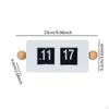 Auto Clock Automatic Page Filming Home Digital Display Office Ornament