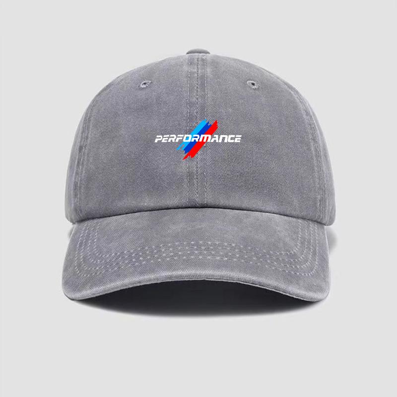 Fashion Car Baseball Cap Visor Sun Hat Unisex Adjustable Sunscreen Hat For BMW Performance E46 E39 E60 F10 F20 F30 F15 F16