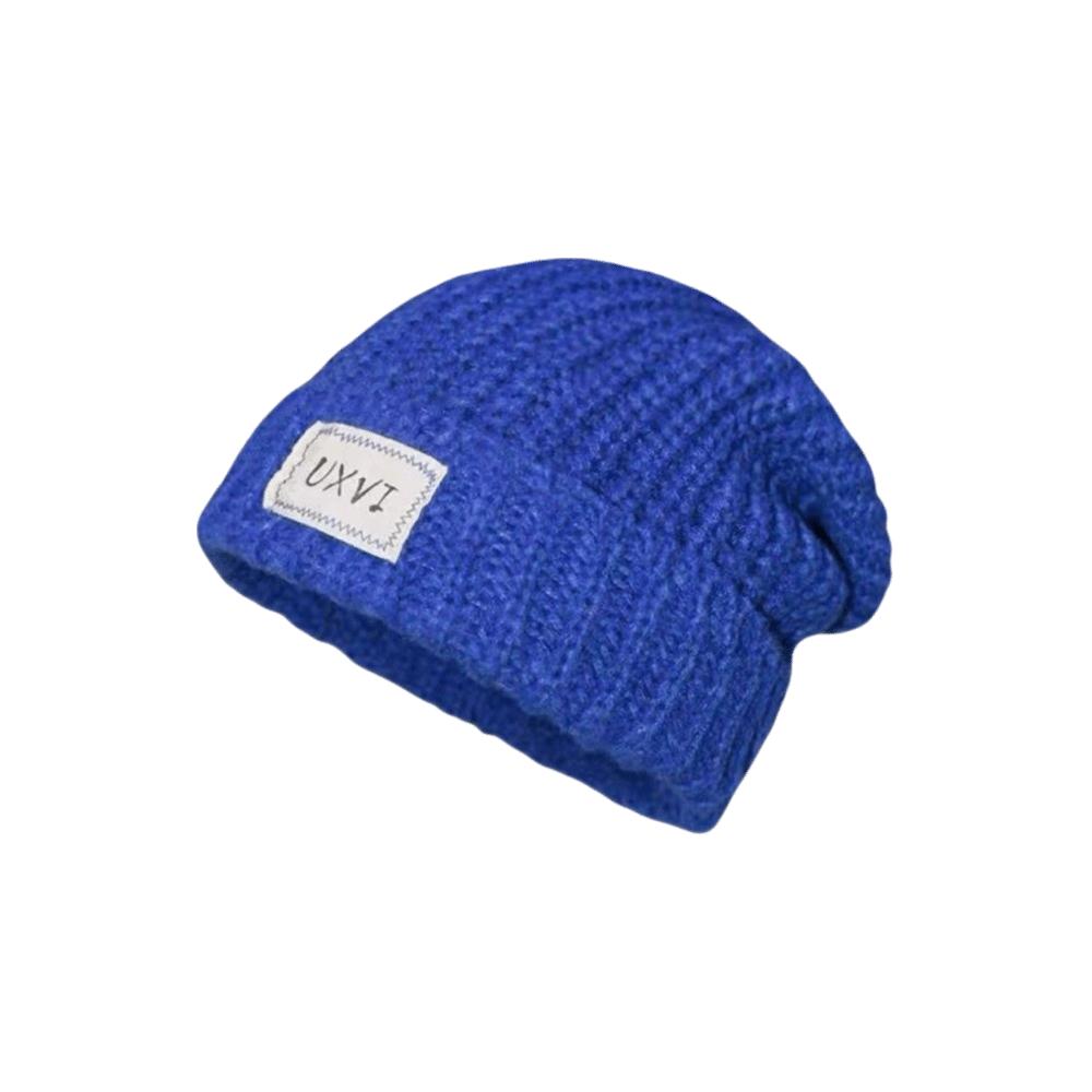 Thickened Knitted Woolen Hat Cold-proof Ear Protection Hat Fashion Cover Head Cap Outdoor