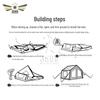 3509 Inflatable Cotton Camping Tent