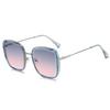Gradually Change Tea Fashion Sunglasses Women'S Wind With The Same Gradual Change Color Sunglasses