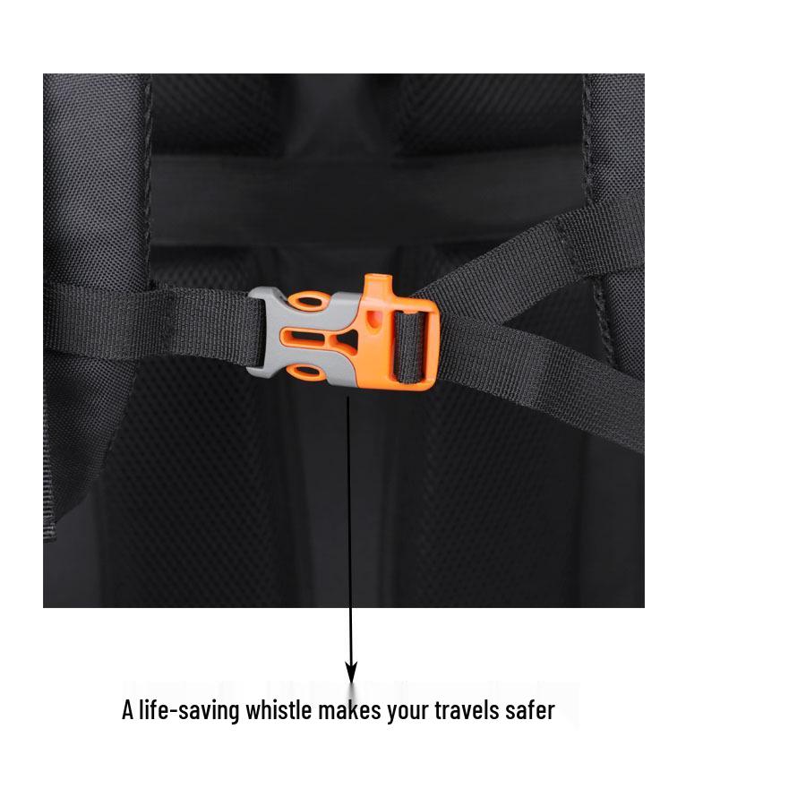 60L Outdoor Hiking & Mountaineering Backpack with Double Shoulder Straps