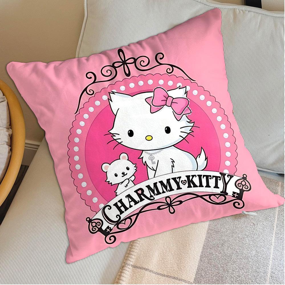 Kawaii C-Charmmy Kittyes Cushions For Decorative Sofa Cushion Covers Room Decorating Items Gifts Decoration Home