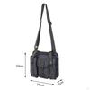 Men Messenger Riding Satchel Casual Lightweight Tablet Bag Outdoor Sports Crossbody Fishing