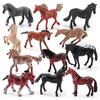 World Famous Horse Model Set Pvc Static Figurines Collectors Animal Display For Model Enthusiasts