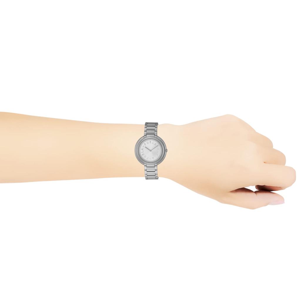 Watch FURLA ICONSHAPE Silver Dial Stainless Steel Quartz Watch Jewelry Accessory WW00032007L1 [Furla] 29.5MM Women's [Item]