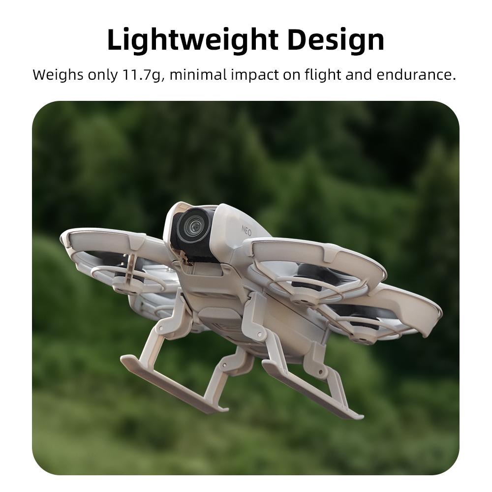 BRDRC For DJI Neo Drone Folding Tripod ABS Landing Gear Extension Legs