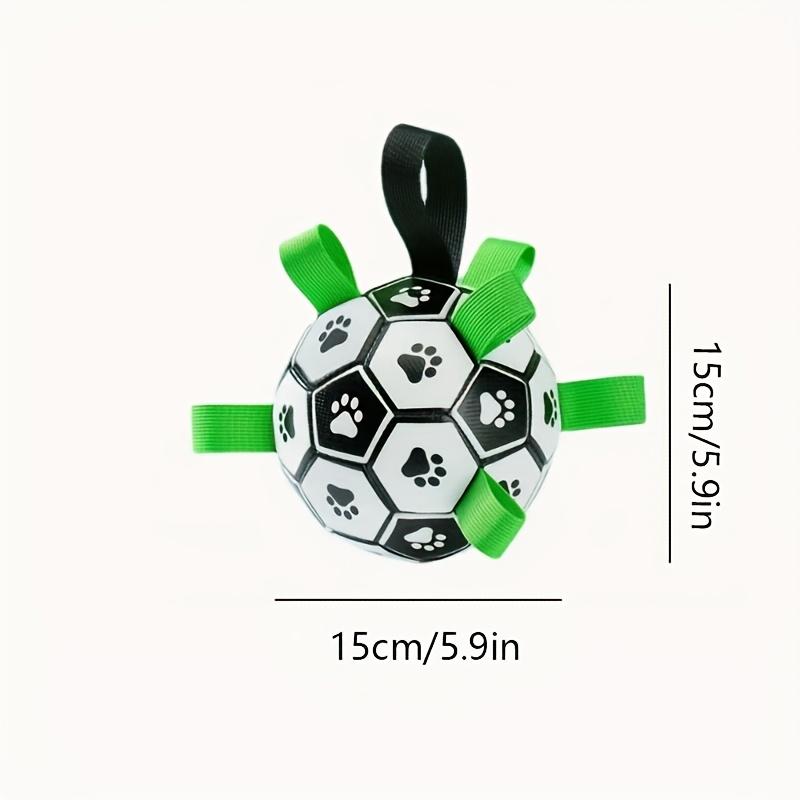 1 st Liten Hundleksaksboll, Bitresistent Fotboll för Interaktiv Lek, Husdjursträningsfotboll för Valpar