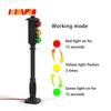 1Pcs Led Moc Street Automatic Cycle Traffic Signal Light Building Blocks City Series Bricks Block Set Model