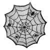 Halloween Black Lace Placemats for Dining Table Party Decorations