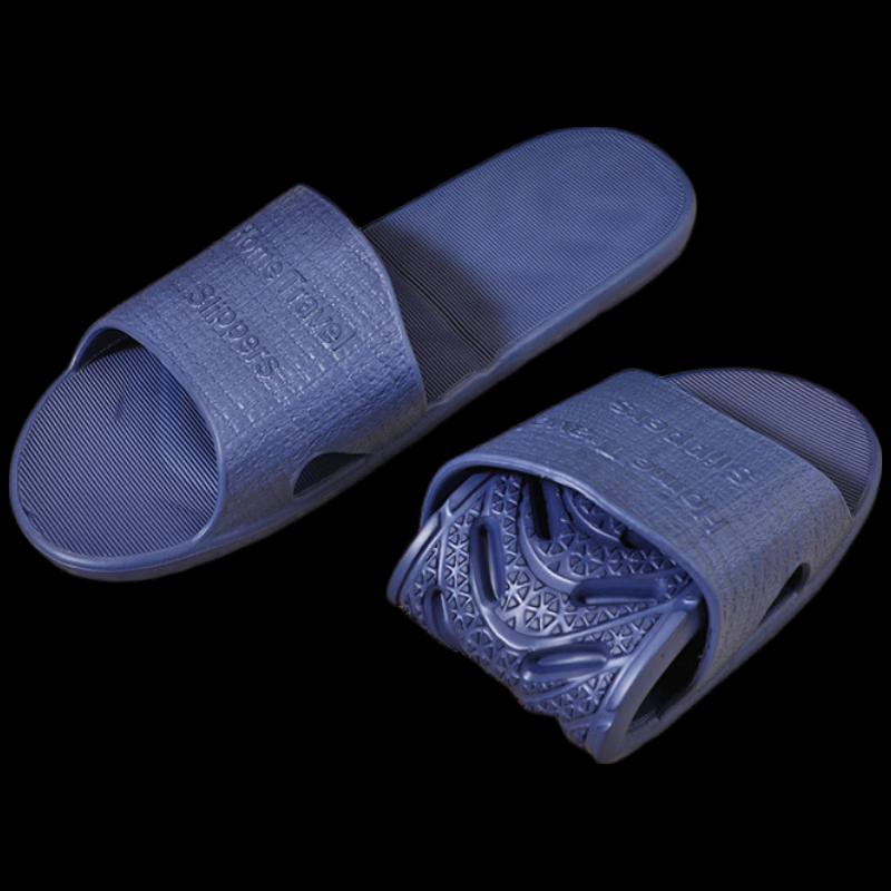 Etravel Portable Folding Travel Slippers 42-44 темно-синий