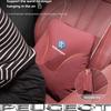 Car Seat Soft Headrest Suede Neck Pillow Waist Cushioning For VW GTI Polo Golf Passat MK678 Tiguan Arteon CC Taigo T-ROC Hub Cap
