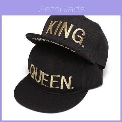 Kingqueen Embroidered Baseball Cap With Adjustable Fit For Streetwear Fans