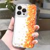 Orange Yellow Star Confetti Phone Case for Xiaomi Redmi Note 15 14 13 12 11 10 9 8 7 Pro Plus Soft Shockproof Protective Cover