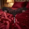 Hollow Open Crotch Underwear for Women Low Waist Lace Underpants  Valentine's Day Gift