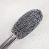 Xiaomi Stainless Steel Pot Brush with Long Handle, Steel Wire Ball Brush and Long Rod Cleaning Brush Dish Brush Kitchen Cleaning Tools