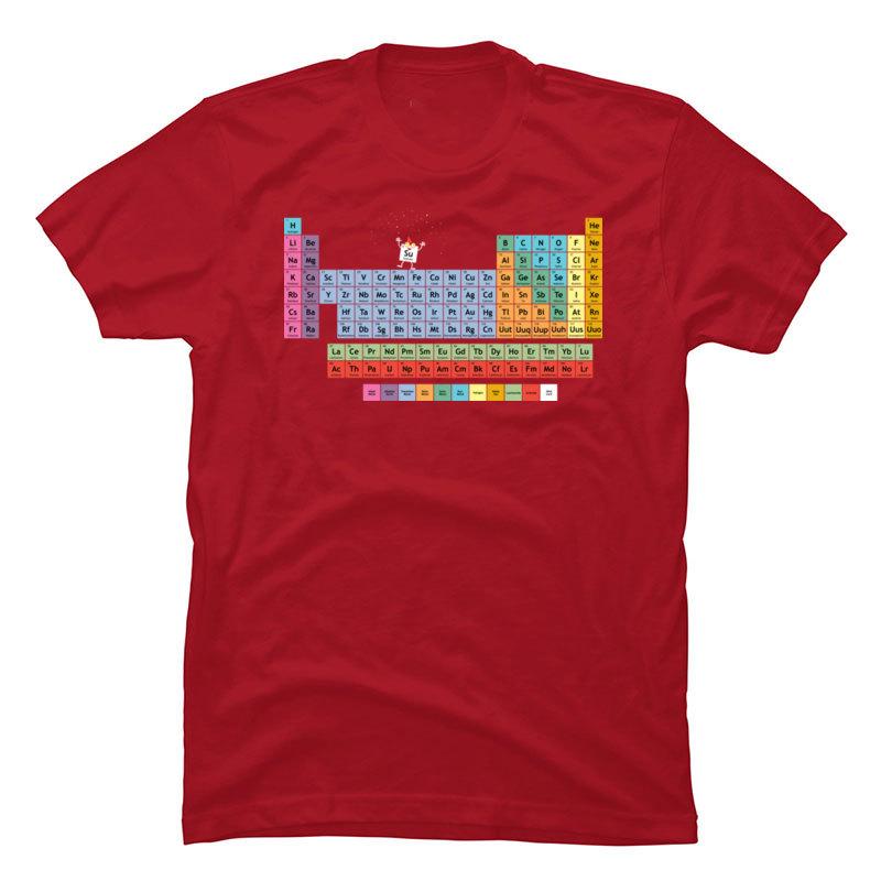 Das Element der Überraschung Mathe T-Shirt Chemie Wissenschaft Herren Oberteile T-Shirt Maßgeschneidert Neue Mode Kleidung Shirt