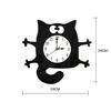 Rocking Tail Cat Hanging Clock Modern Children's Room Moving Tail Cat Clock Acrylic Mute Quartz Clock Acrylic Mirror Stickers