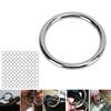 Round Buckle Silver Dog Pet Chest Harness Dog Seat Protector Luggage Accessories Round Buckle
