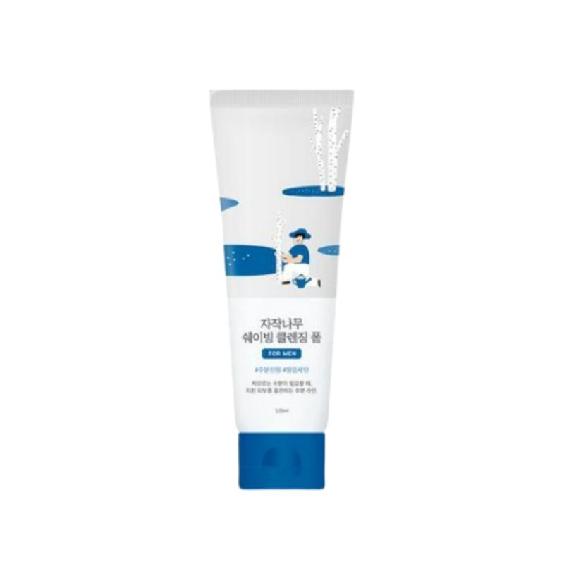 

Round Lab For Men Берёзовая очищающая пена для бритья 120мл