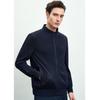 Erdos Men's Silk Blend Knit Spring Jacket