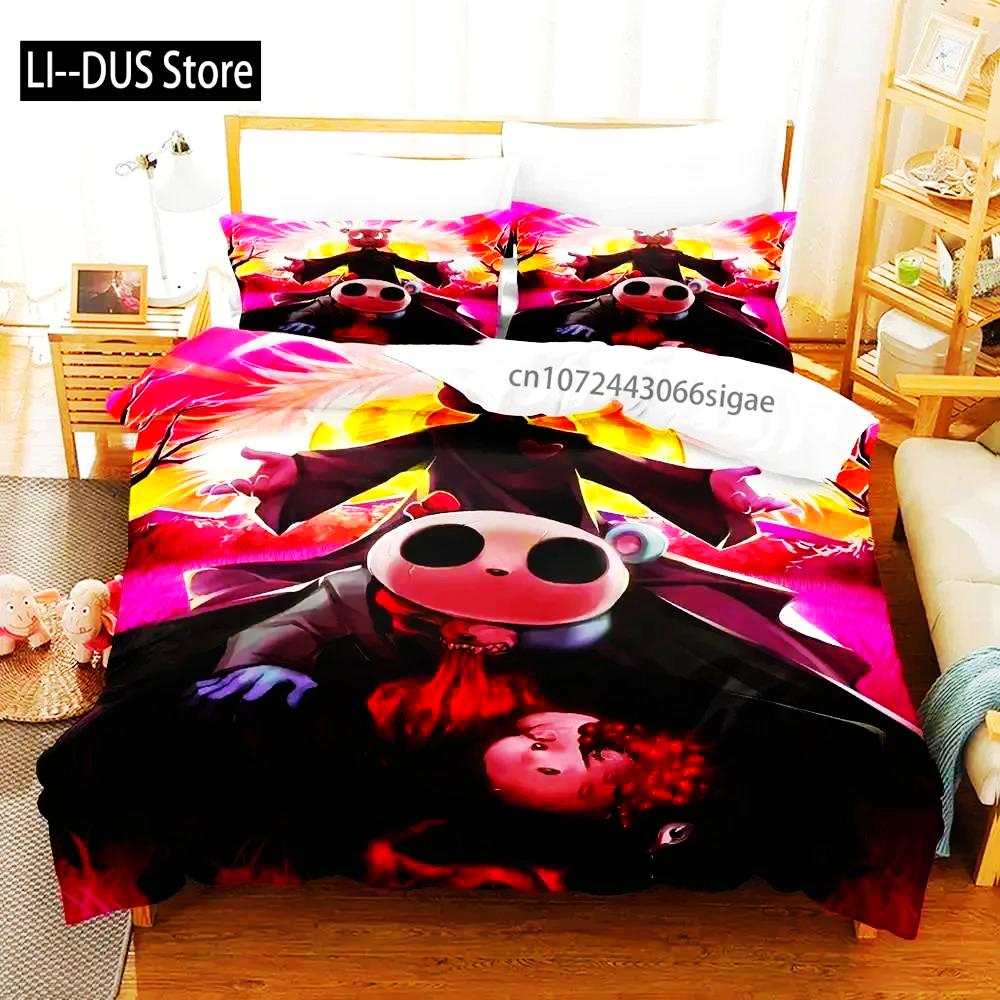 Anime Game Unicorn Wars Bedding Set Duvet Cover Bed Set Quilt Cover Pillowcase Comforter King Queen Size Boys Adult Bedding Set