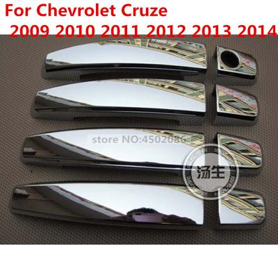 Vysoce kvalitní chromový kryt vnitřní kliky dveří z ABS pro Chevrolet Cruze 2009 2010 2011 2012 2013