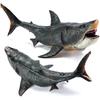 Mosasaurus Shark Toys with Openable Jaws The Megalodon 11" Ocean World Realistic Marine Animal Creature Action Figure