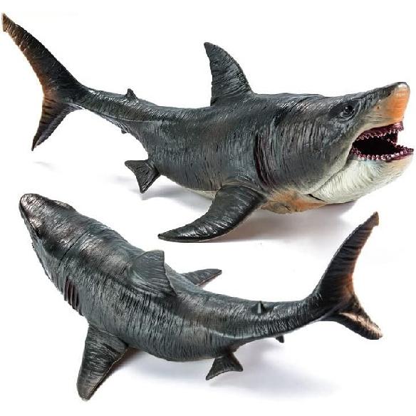 Mosasaurus Shark Toys with Openable Jaws The Megalodon 11" Ocean World Realistic Marine Animal Creature Action Figure