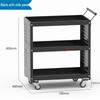 Xijiaer 3-Tier Mobile Tool Cart CN Plug (adapter Included)
