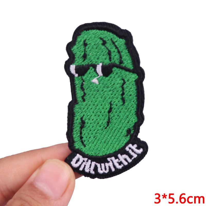 Cute Ghost/Cat Embroidered Patch Cartoon Animal Patch Iron On Patches For Clothing Thermoadhesive Patches For Clothes Jacket DIY