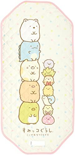 

Skater Cot Cover, Medium, 60x130cm, for Daycare, Naptime, Easy Bed Cover, Bed Sheet, Sumikkogurashi BCV2-A