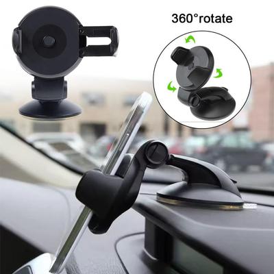 Car Phone Holder 360° Windshield Mobile Cell Support Smartphone Universal Mount Stand For iPhone 12 11 7 8 T0R7