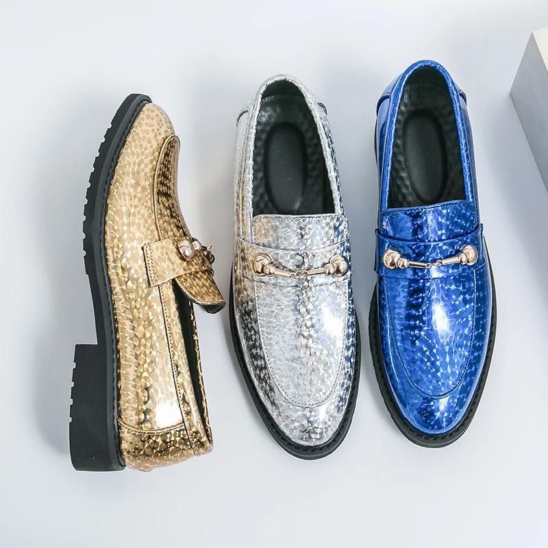 Pánské boty Kožené Pánské Pánské Společenské boty pro muže Luxusní Designové Mokasíny Pánské Kožené Pánské boty