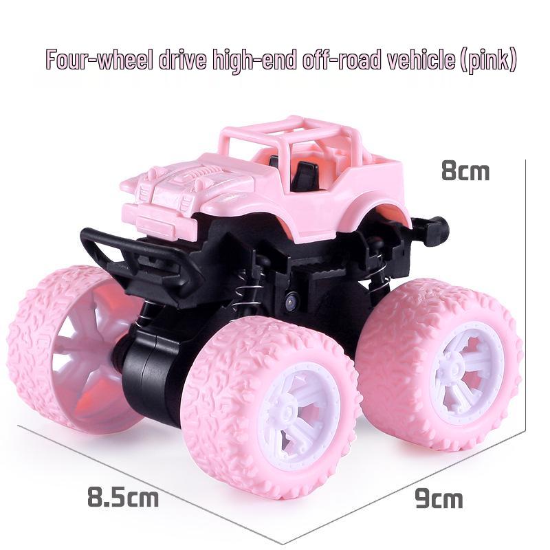 Kids' Inertial Excavator Toy Car: Off-Road Vehicle for Boys, Perfect for Small Gifts and Night Markets