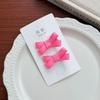 Handmade Korean-Style Cute Small Bow Hair Clip for Children