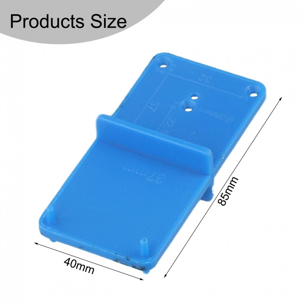 1pcs Guide Locator Punch Locator 85*40*22mm ABS Black Blue
