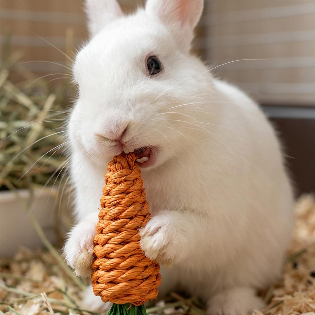 14-Pack Small Animal Chew Toys, Natural Guinea Pig Hamster Teething Toys With Carrot, Corn, Luffa, Timothy Sticks, And Flower Lollipops